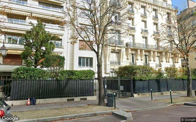 Façade : 12 boulevard Maillot, Neuilly-sur-Seine