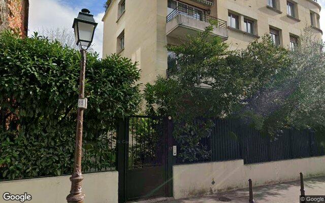 Façade : 17 rue Delabordére, Neuilly-sur-Seine
