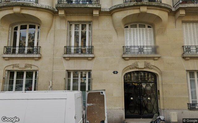 Façade : 2 rue Bellanger, Neuilly-sur-Seine