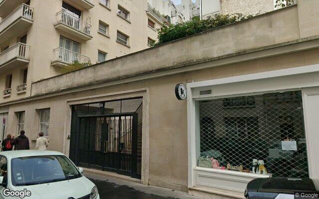 Façade : 30 rue Montrosier, Neuilly-sur-Seine