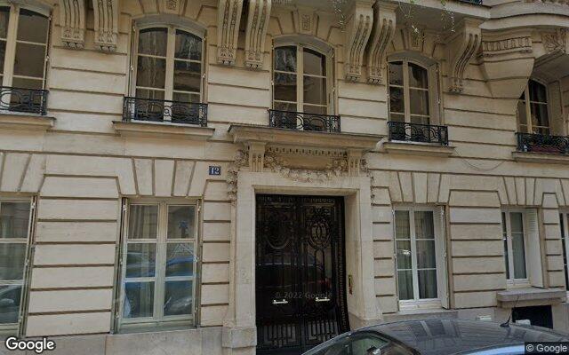 Façade : 12 rue Angélique Vérien, Neuilly-sur-Seine