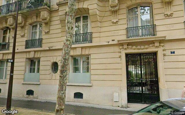 Façade : 7 rue Parmentier, Neuilly-sur-Seine
