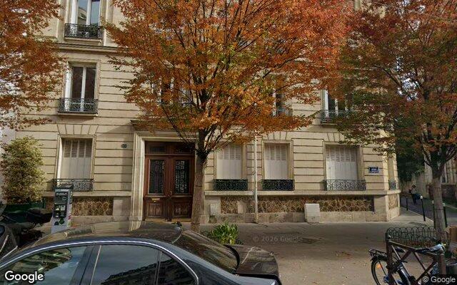 Façade : 7 avenue de Madrid, Neuilly-sur-Seine