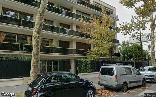 Façade : 45 rue de Chézy, Neuilly-sur-Seine