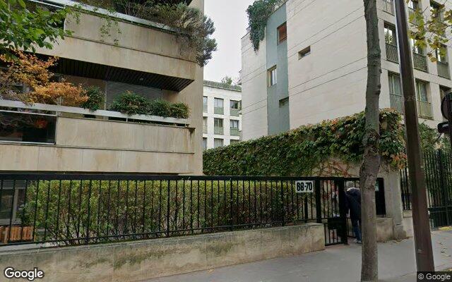 Façade : 68 rue de Chézy, Neuilly-sur-Seine