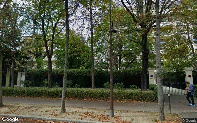 Façade : 17 bis boulevard de la Saussaye, Neuilly-sur-Seine